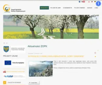 Zopk.pl(Zespół Opolskich Parków Krajobrazowych) Screenshot