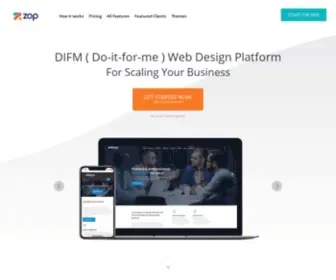 Zopmedia.com(Website Design & Development Company) Screenshot