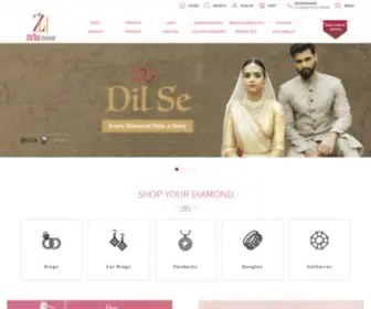 Zorbadiamond.com(Zorba Diamond) Screenshot