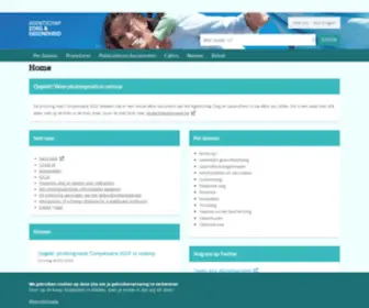 Zorg-EN-Gezondheid.be(Zorg en Gezondheid) Screenshot