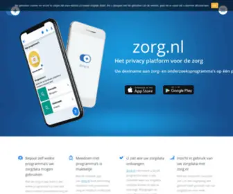 Zorg.nl(Web Server's Default Page) Screenshot