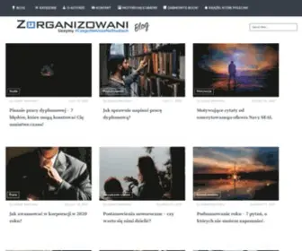 Zorganizowani.com(Tylko sprawdzone Lifehacki z zakresu) Screenshot