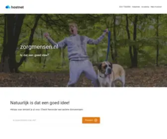 Zorgmensen.nl(De grootste domeinnaam) Screenshot