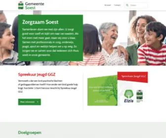 Zorgzaamsoest.nl(Zorgzaam Soest) Screenshot