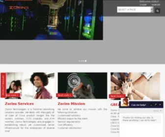 Zorinstechnologies.com(Zorins Technologies) Screenshot