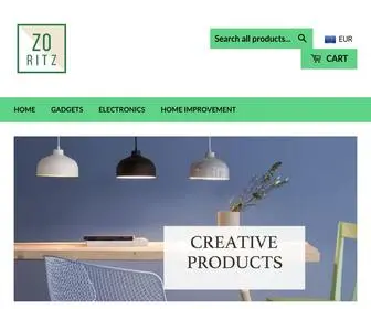 Zoritz.com(Zoritz Gadgets Store Unique Items at Discounted Prices) Screenshot