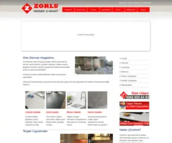 Zorlumermergranit.com(Mutfak tezgahları) Screenshot