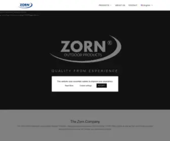 Zorn-Company.com(Quality from experience) Screenshot