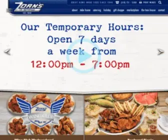 Zornsofbethpage.com(Zorn's of Bethpage) Screenshot
