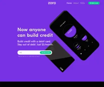 Zorocard.com(Zoro Card) Screenshot