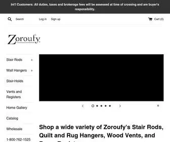 Zoroufy.com(Shop a large selection of Zoroufy Stair Rods 1) Screenshot