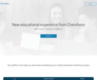Zosimos.io(New educational experience from ChemAxon with built in chemical intelligence. The vision of Zosimos) Screenshot