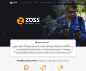 Zoss.com.br(Performance Digital) Screenshot