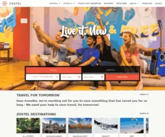 Zostel.com(Explore with Zostel) Screenshot