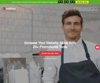 Zotabox.com(Free marketing tools to promote your site) Screenshot