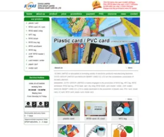 Zotei.com(Plastic Card Manufacturers & Plastic Card Printing) Screenshot