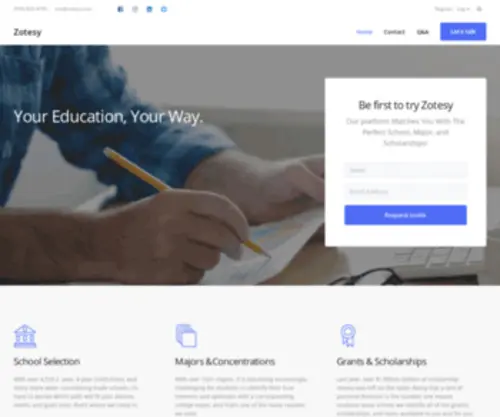 Zotesy.com(Home) Screenshot