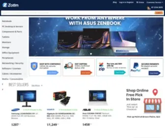 Zotim.com.au(Best Online Computer Store in Australia) Screenshot