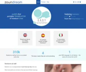Zoundream.com(Baby Translator by Zoundream) Screenshot