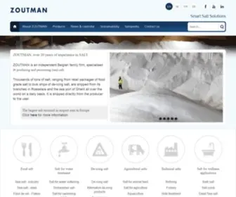 Zoutman.com(Salt at your service) Screenshot