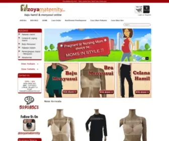 Zoyamaternity.com(Baju Hamil Baju Menyusui Baju Hamil Import Bra Menyusui Celana Hamil) Screenshot