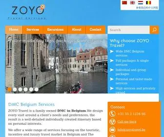 Zoyotravel.be(DMC Belgium Services) Screenshot