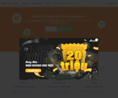 Zozo.vn(Nền tảng Website bán hàng chuyên nghiệp) Screenshot