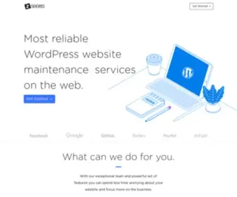 Zozuk.com(Most reliable WordPress website maintenance & support services on the web) Screenshot
