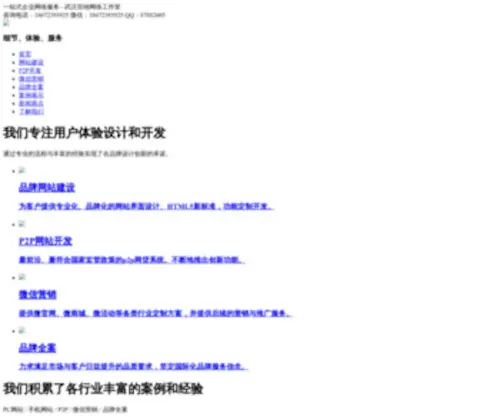 Zpant.com(汉川网站建设) Screenshot