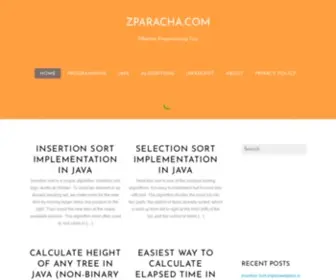 Zparacha.com(Effective Programming Tips) Screenshot