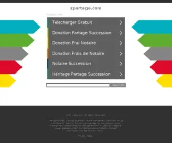 Zpartage.com(Zpartage) Screenshot