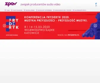 Zpav.pl(Związek Producentów Audio) Screenshot