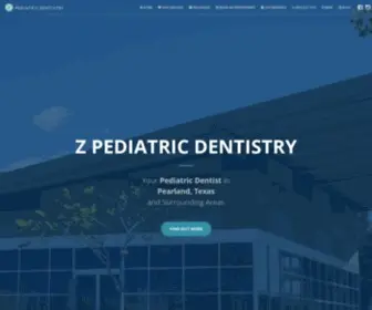 Zpdentistry.com(Pearland Pediatric Dentist) Screenshot