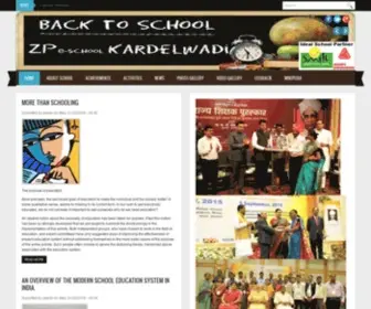 Zpeschoolkardelwadi.org(ZPeSchoolKardelwadi) Screenshot