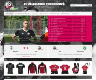 Zpfutbal.sk(FK Železiarne Podbrezová) Screenshot