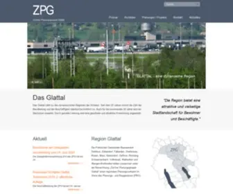 ZPG.ch(Zürcher Planungsgruppe Glattal) Screenshot