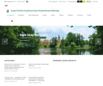 ZPK.com.pl(Zespół Parków Krajobrazowych Województwa Śląskiego) Screenshot