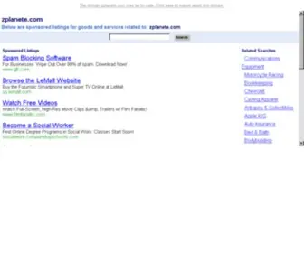 Zplanete.com(ZPddl) Screenshot