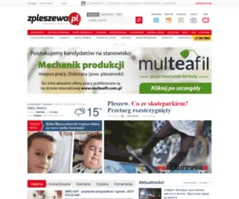 Zpleszewa.pl(Wiadomości z Pleszewa) Screenshot