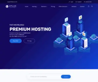 Zplux.com(Transforming Visions Into Digital Realities) Screenshot