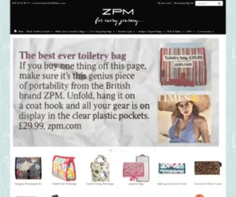 ZPM.com(Trolley-Dolly, Shower Caps, Make-Up, Toiletry, Travel and Baby Bags) Screenshot