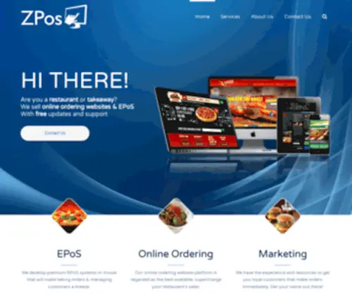 Zpos.co.uk(Online Ordering & EPoS for Restaurant & Takeaways) Screenshot