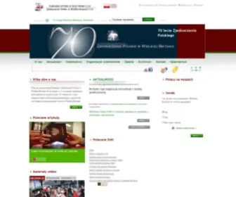 ZPWB.org.uk(Główna strona) Screenshot