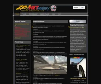 ZR1Netregistry.com(1 NET Registry Home) Screenshot