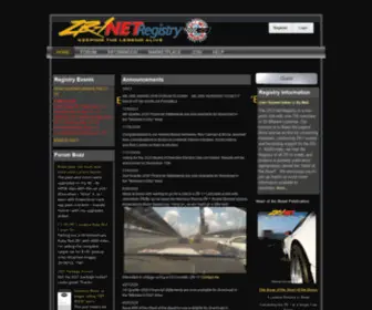 ZR1.net(1 NET Registry Home) Screenshot