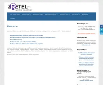 Zretel.cz(Akreditovaná školení) Screenshot