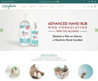 Zreyasa.com(Home Personal Care) Screenshot