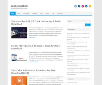 Zrootcracked.com(All Cracked Software Free Download) Screenshot