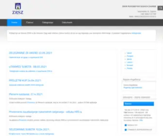 ZRSZ.hr(Zbor rukometnih suadaca Zagreb) Screenshot
