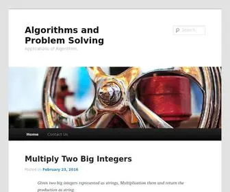 Zrzahid.com(Algorithms and Problem Solving) Screenshot